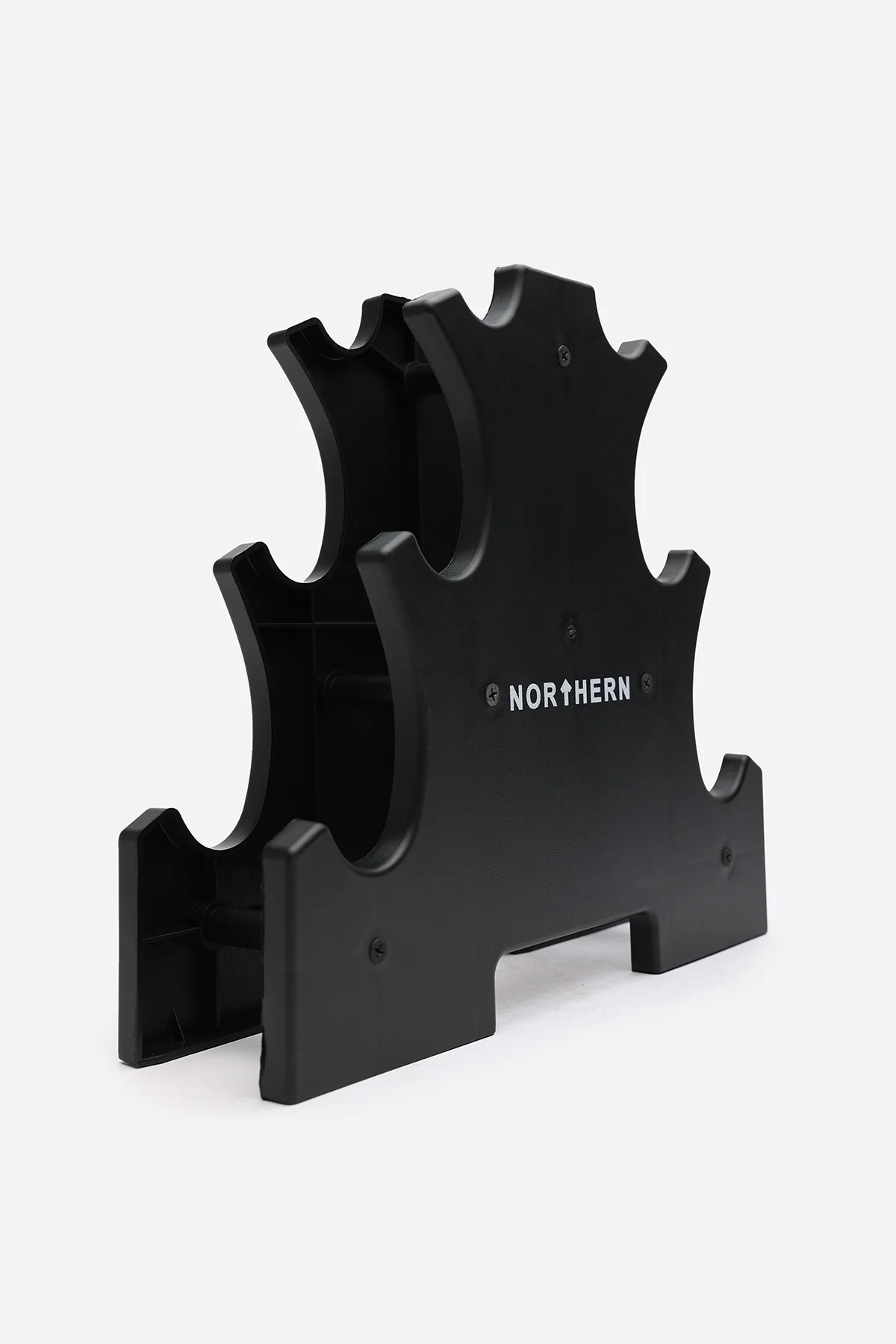 Northern 3-Tier Storage Holder Dumbbell Mini Rack Black - Image 3