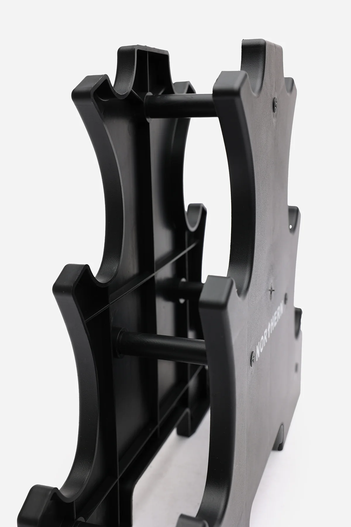 Northern 3-Tier Storage Holder Dumbbell Mini Rack Black - Image 5