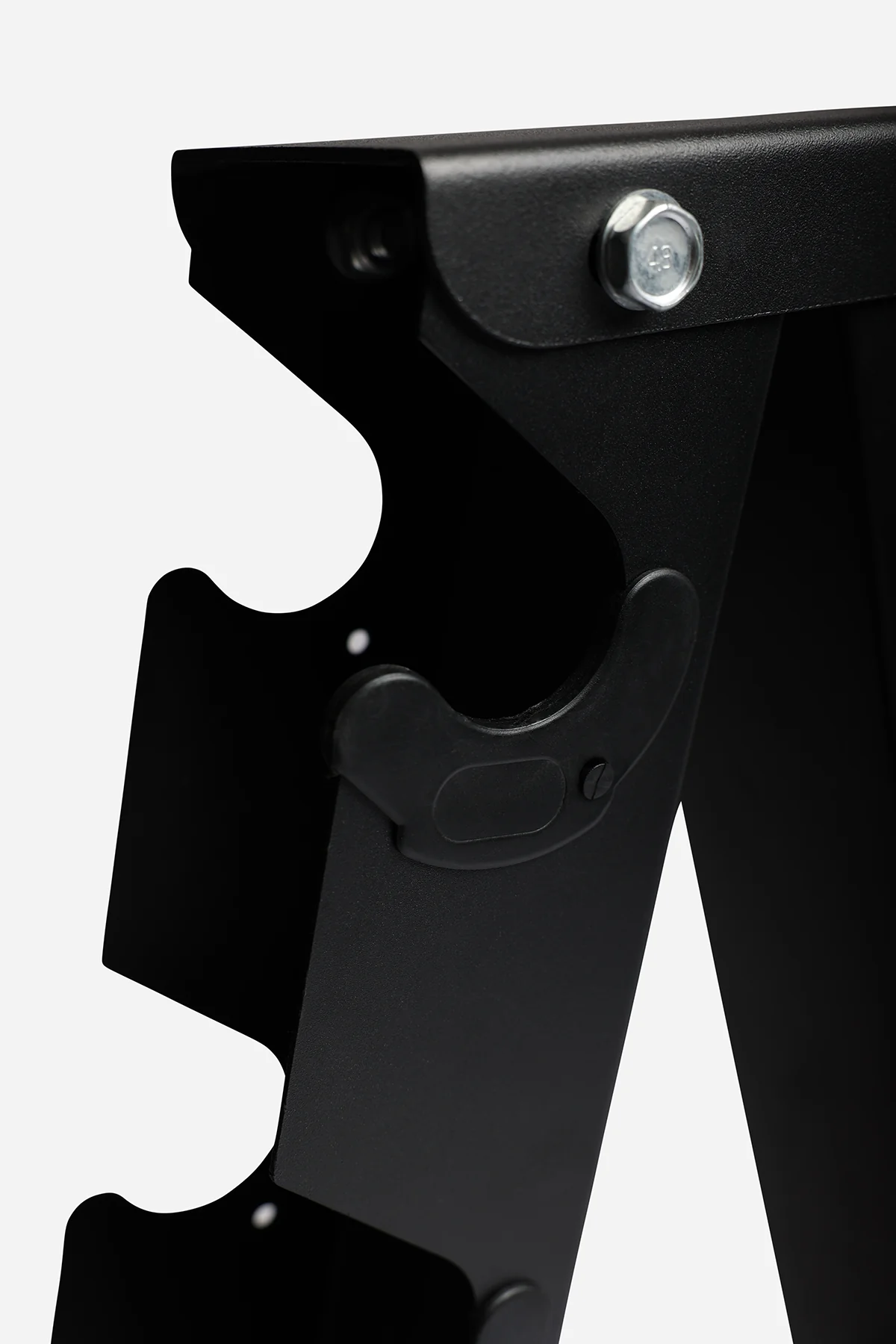 Northern Dumbbell Large A-Frame Storage Holder Rack Black - 5 Tier - Image 6