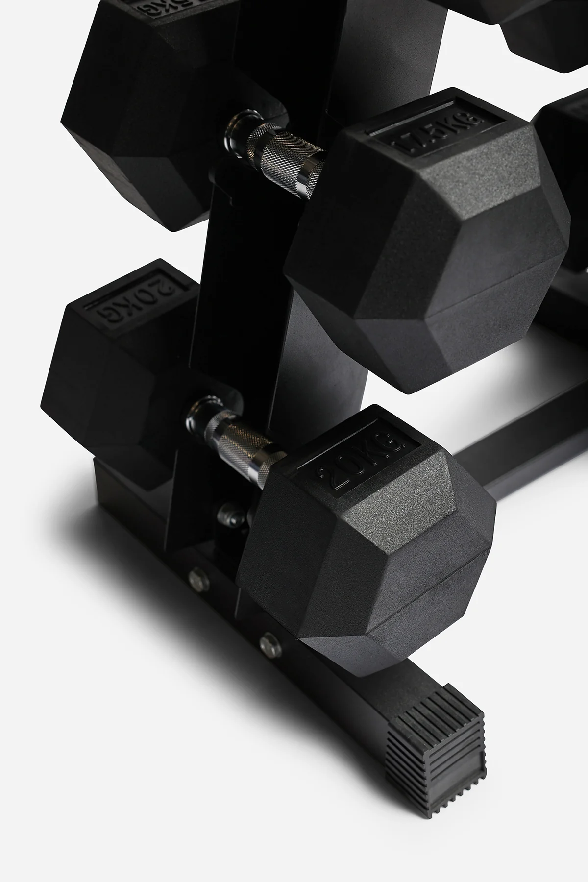 Northern Dumbbell Large A-Frame Storage Holder Rack Black - 5 Tier - Image 8