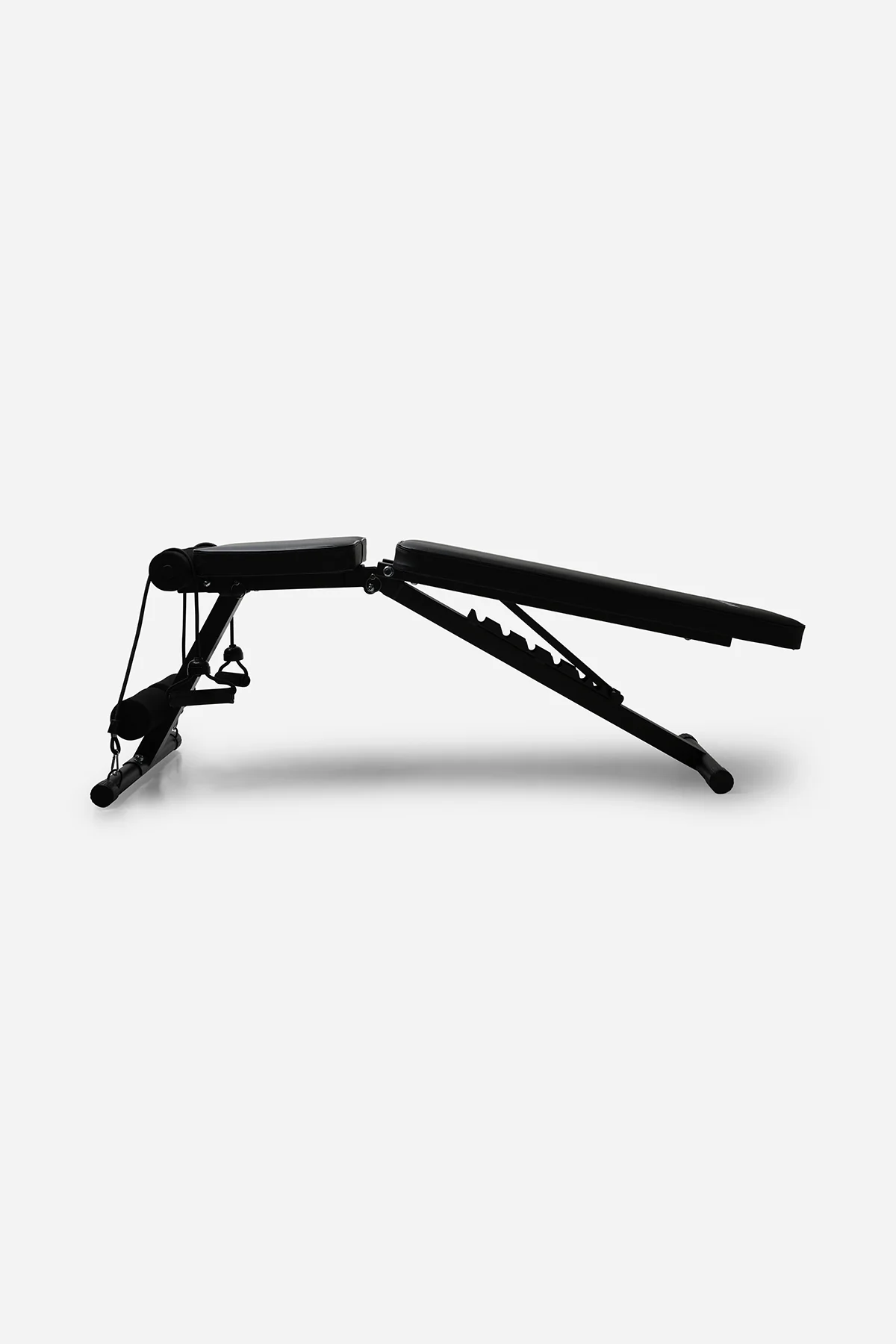 Northern Folding Weight Bench Adjustable Incline/Decline with Resistance Bands - Image 3