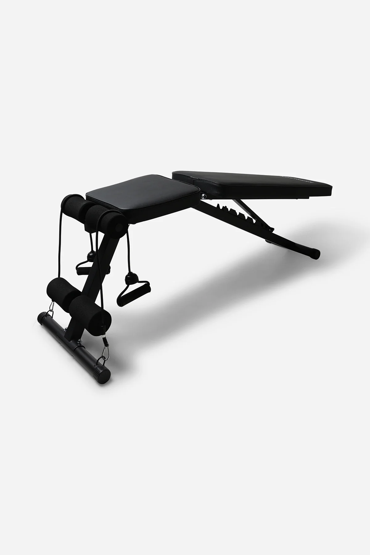 Northern Folding Weight Bench Adjustable Incline/Decline with Resistance Bands - Image 6