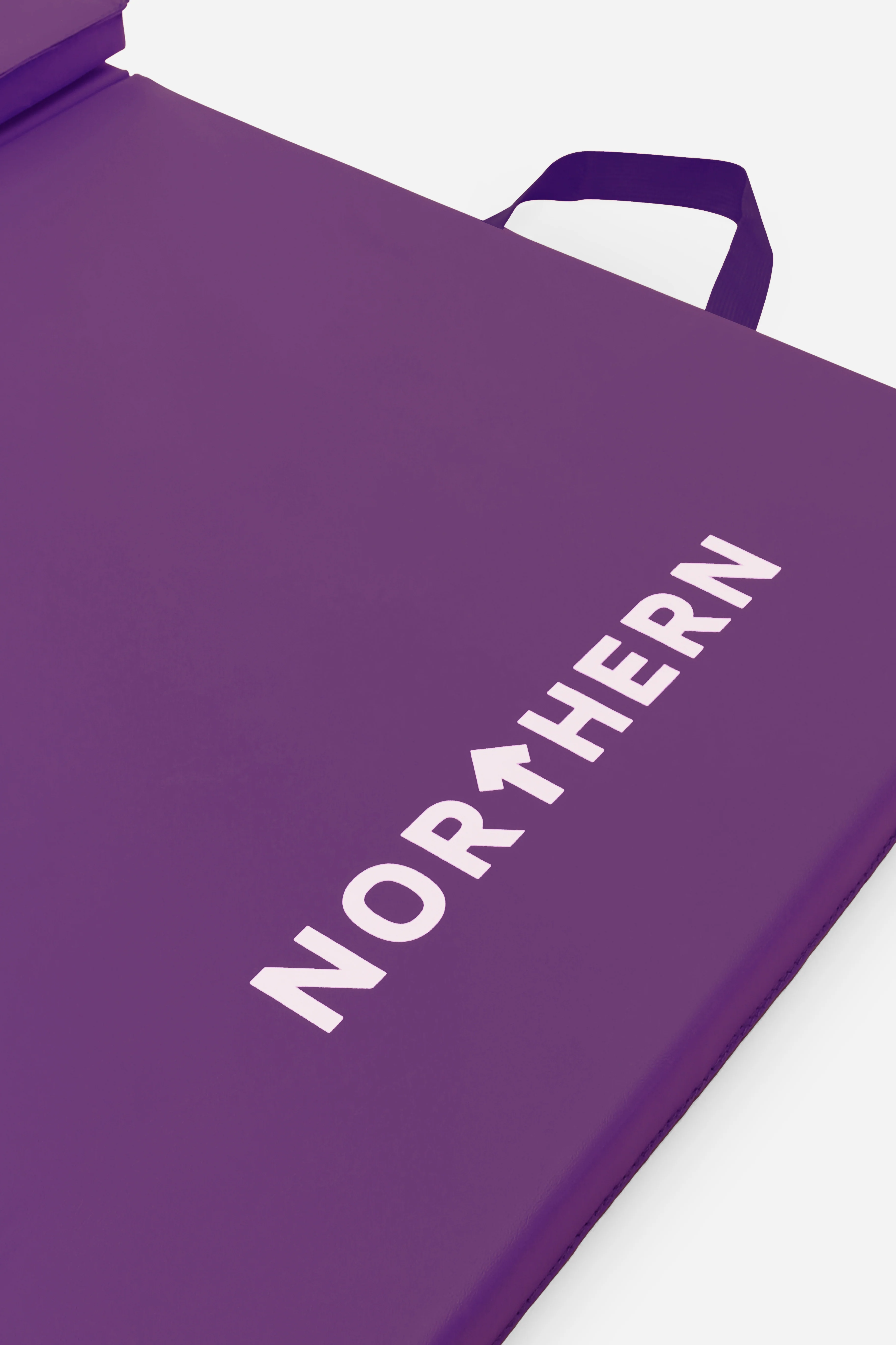 Northern Yoga Mat Tri-Folding Exercise Fitness Pilates Workout Non Slip 3 Panel Mat - Lilac - Image 5
