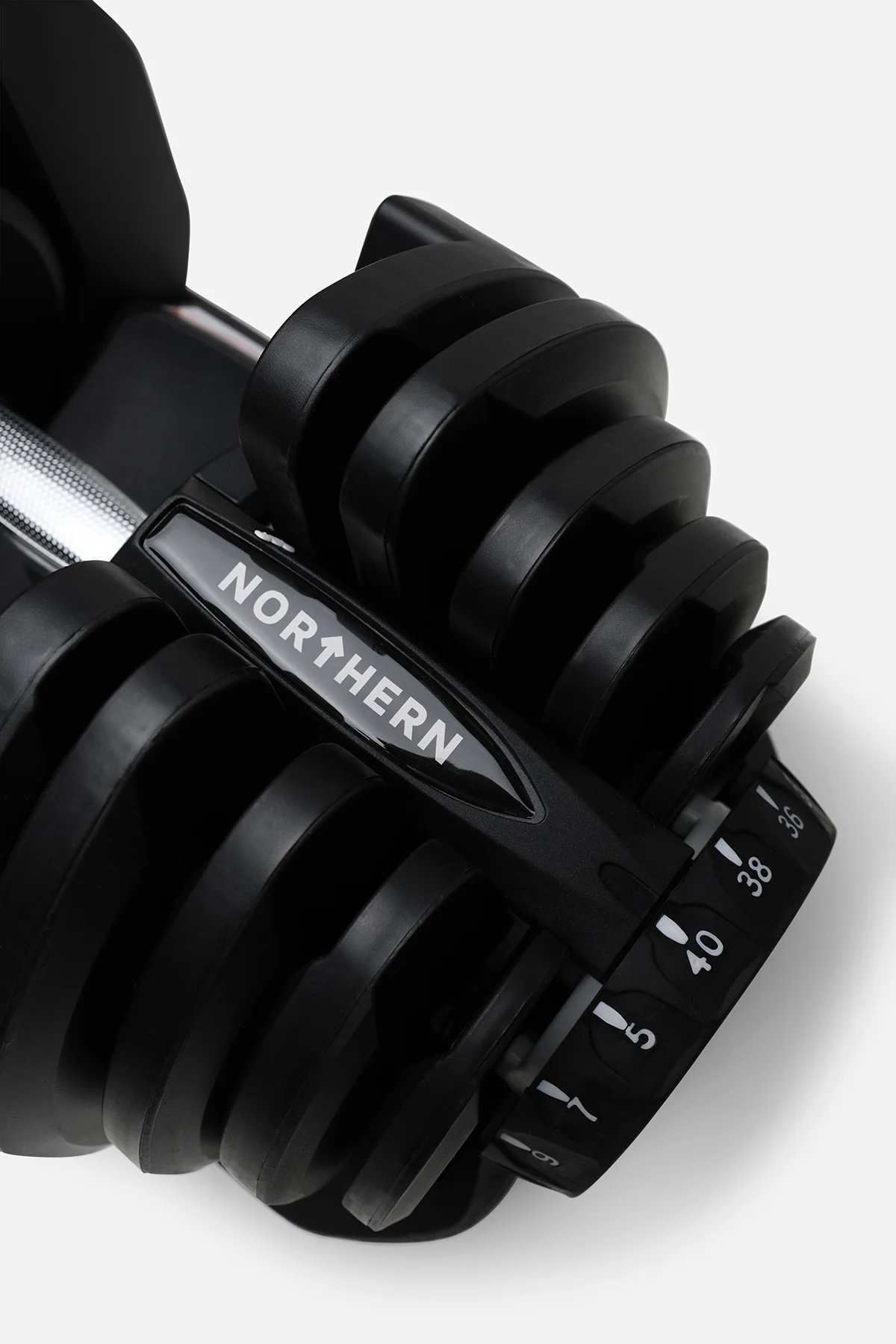 Northern Selectable Adjustable Dumbbell Pair - 40kg x 2 (80kg) - Image 3