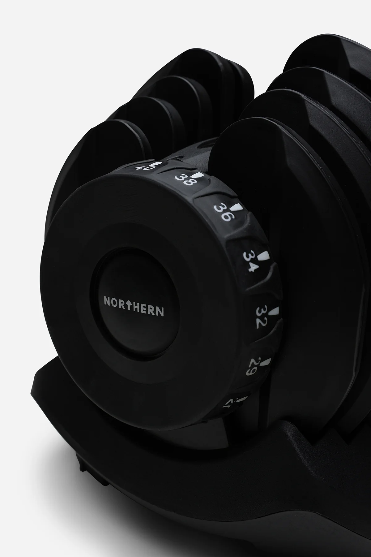 Northern Selectable Adjustable Dumbbell Pair - 40kg x 2 (80kg) - Image 4